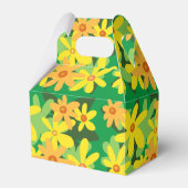 Gelbe Blumen Geschenkschachtel (Vorderseite)