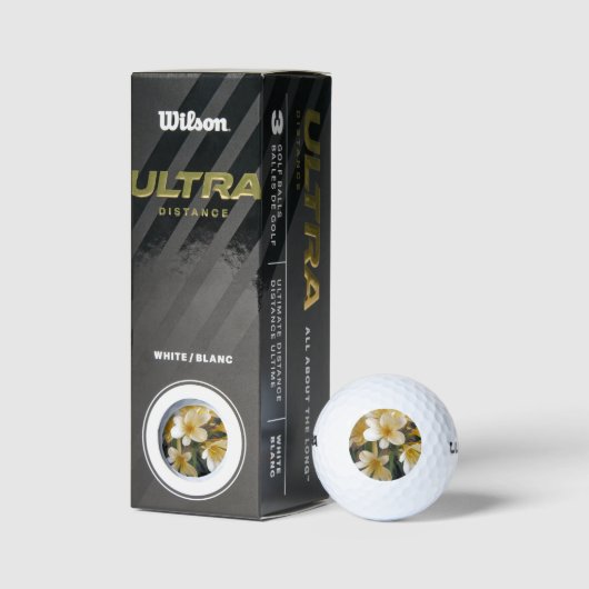 GELBE BLUMEN GOLFBALL (Verpackungen)