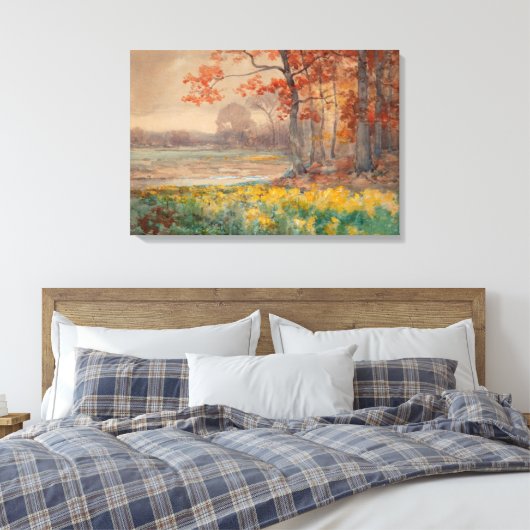 Gelbe Blumen Grau Day, 1911 Leinwanddruck (Insitu (Schlafzimmer))
