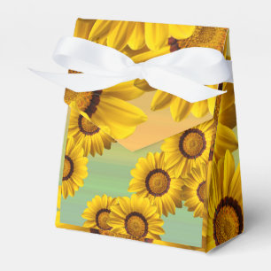 Gelbe Blumen im Frühling Geschenkschachtel