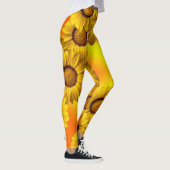 Gelbe Blumen im Sonnenlicht Leggings (Rechts)
