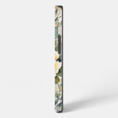 Gelbe Blumen iPhone Hülle (Linke Seite)