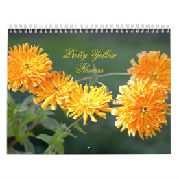 Gelbe Blumen  Kalender