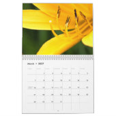 Gelbe Blumen Kalender (Mär 2027)