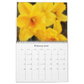 Gelbe Blumen Kalender Künstlerische Fotografie (Feb 2026)