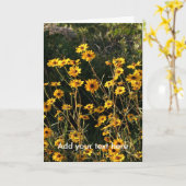 Gelbe Blumen Karte (Gelbe Blume)