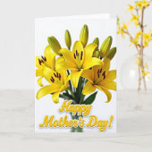 Gelbe Blumen Karte (Gelbe Blume)