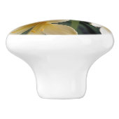 GELBE BLUMEN KERAMIKKNAUF (Seitenansicht)