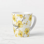 Gelbe Blumen Milchtasse (Rechte Ecke)