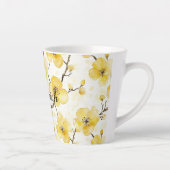 Gelbe Blumen Milchtasse (Rechts)