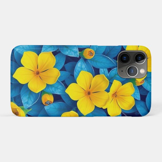 Gelbe Blumen - Mittelmeer Case-Mate iPhone Hülle (Rückseite (Horizontal))