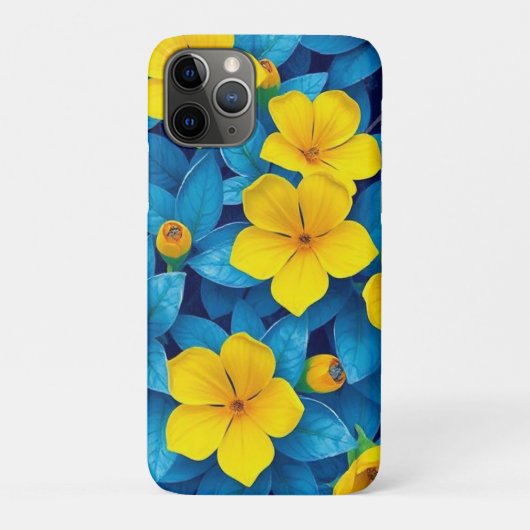 Gelbe Blumen - Mittelmeer Case-Mate iPhone Hülle (Rückseite)