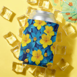 Gelbe Blumen - Mittelmeer Dosenkühler