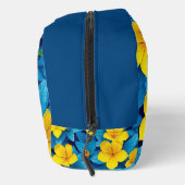 Gelbe Blumen - Mittelmeer Waschbeutel (Rechts)