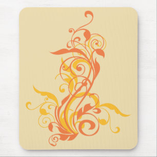 Gelbe Blumen Mousepad