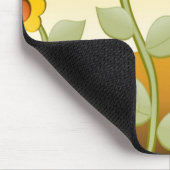 GELBE BLUMEN MOUSEPAD (Ecke)
