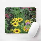 Gelbe Blumen Mousepad (Mit Mouse)