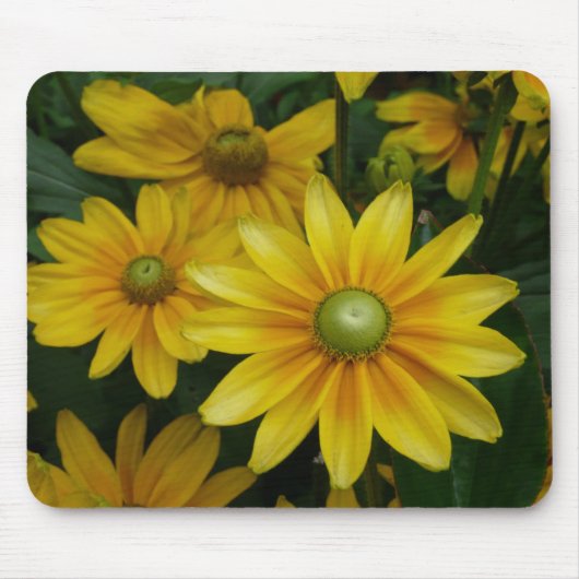 Gelbe Blumen Mousepad (Vorne)