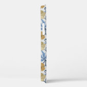 Gelbe Blumen: Nahtloses Textildesign Case-Mate iPhone Hülle (Rückseite / Rechts)