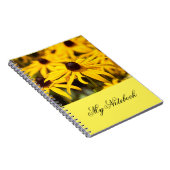 Gelbe Blumen Notizblock (Rechte Seite)