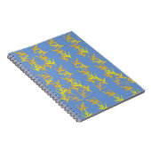 Gelbe Blumen Notizblock (Rechte Seite)