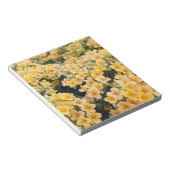 Gelbe Blumen Notizblock (angewinkelt)