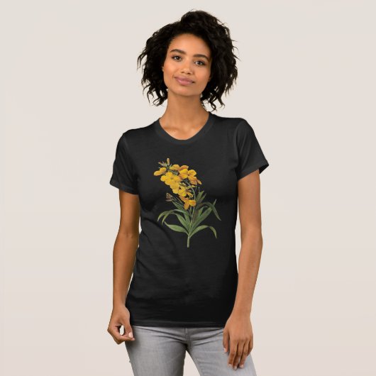 Gelbe Blumen, Pierre Joseph Redouté T-Shirt (Vorne ganz)