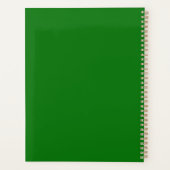 Gelbe Blumen Planer (Rückseite)