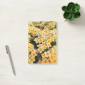 Gelbe Blumen Post-it Klebezettel (Büro)