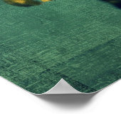 Gelbe Blumen Poster (Ecke)