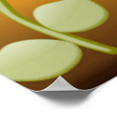 GELBE BLUMEN POSTER (Ecke)