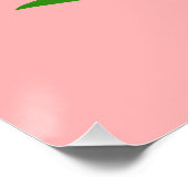 Gelbe Blumen Poster (Ecke)