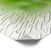 Gelbe Blumen Poster (Ecke)