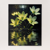 Gelbe Blumen Puzzle (Vertikal)