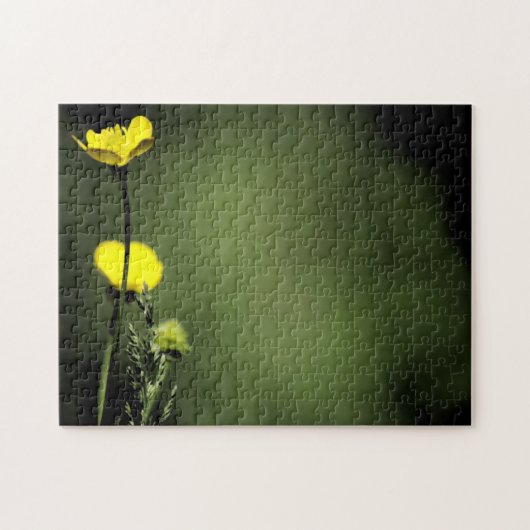 Gelbe Blumen Puzzle (Horizontal)