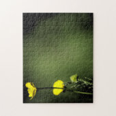 Gelbe Blumen Puzzle (Vertikal)