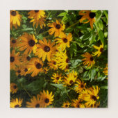 Gelbe Blumen Puzzle (Horizontal)