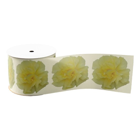 Gelbe Blumen Ripsband