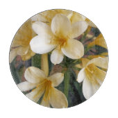 GELBE BLUMEN SCHNEIDEBRETT (Vorderseite)