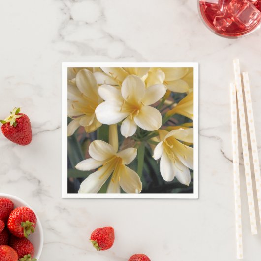 GELBE BLUMEN SERVIETTE (Beispiel)