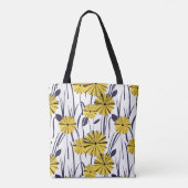 Gelbe Blumen Tasche (Rückseite)