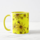 Gelbe Blumen Tasse (Links)