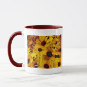 Gelbe Blumen Tasse (Links)