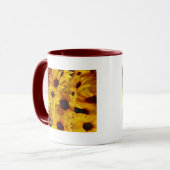 Gelbe Blumen Tasse (Vorderseite Links)