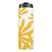 GELBE BLUMEN THERMOSBECHER (Vorderseite)