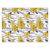 Gelbe Blumen Tischdecke (Vorderseite (Horizontal))