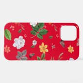 Gelbe Blumen und weiße Rosen 13 iPhone Hülle (Rückseite (Horizontal))