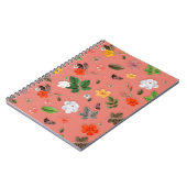 Gelbe Blumen und weiße Rosen 19 Notizblock (Linke Seite)