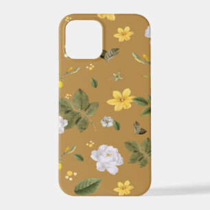 Gelbe Blumen und Weiße Rosen 4 iPhone 12 Pro Hülle