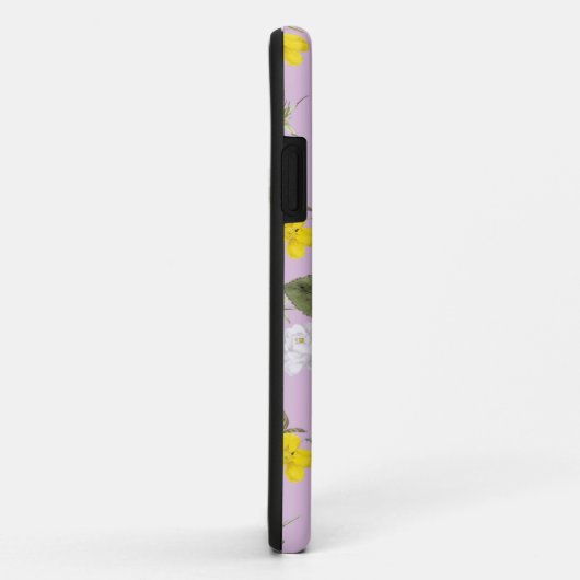 Gelbe Blumen und Weiße Rosen 5 Case-Mate iPhone Hülle (Hinten/Rechts)